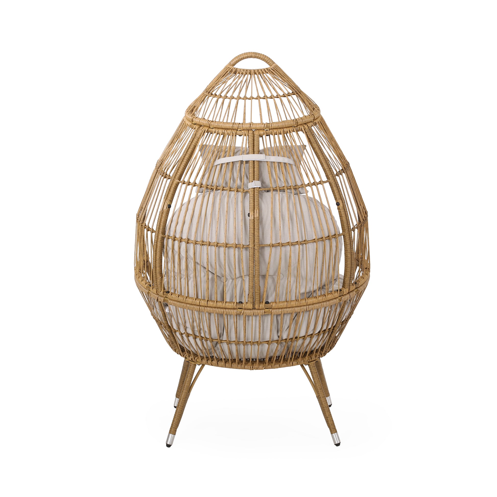 Serina Teardrop Chair Natural Iron