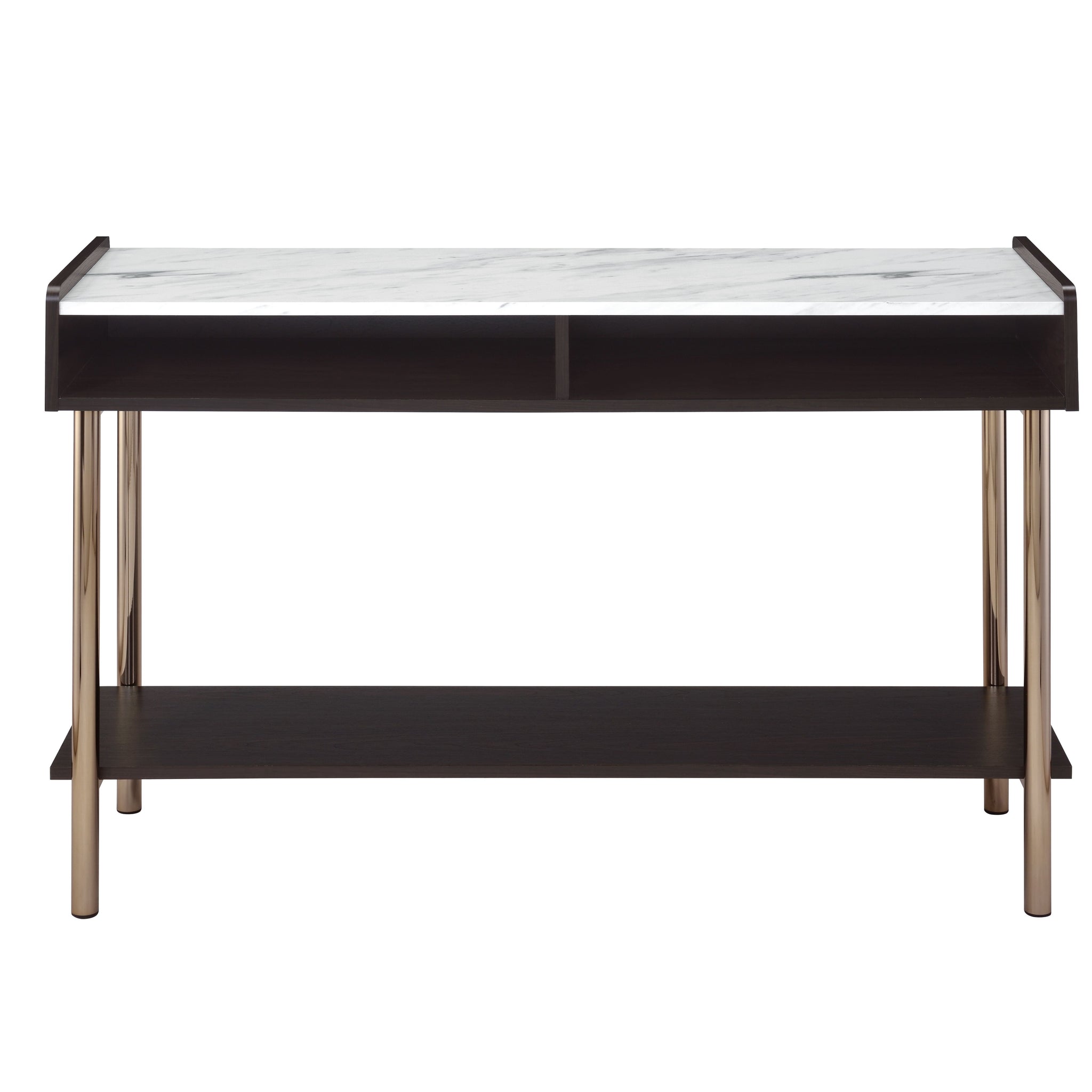 Carrie Sofa Table Brown Brown Wood