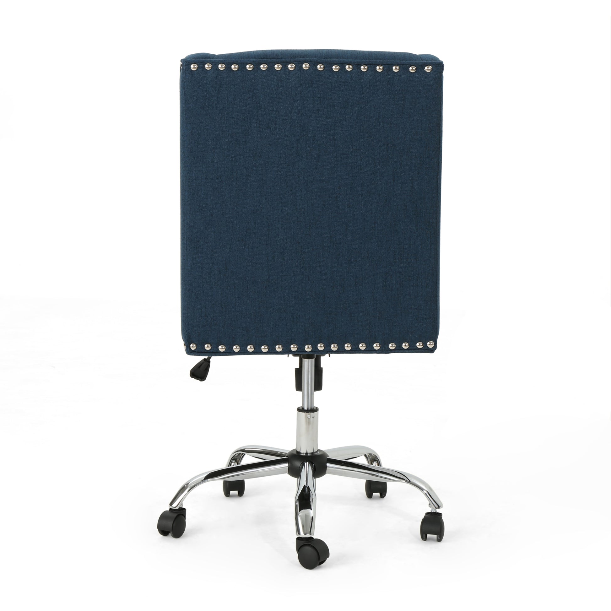 Office Chair Navy Blue Fabric