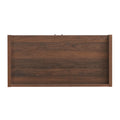 Monita Wine Cabinet Walnut Rubber Wood