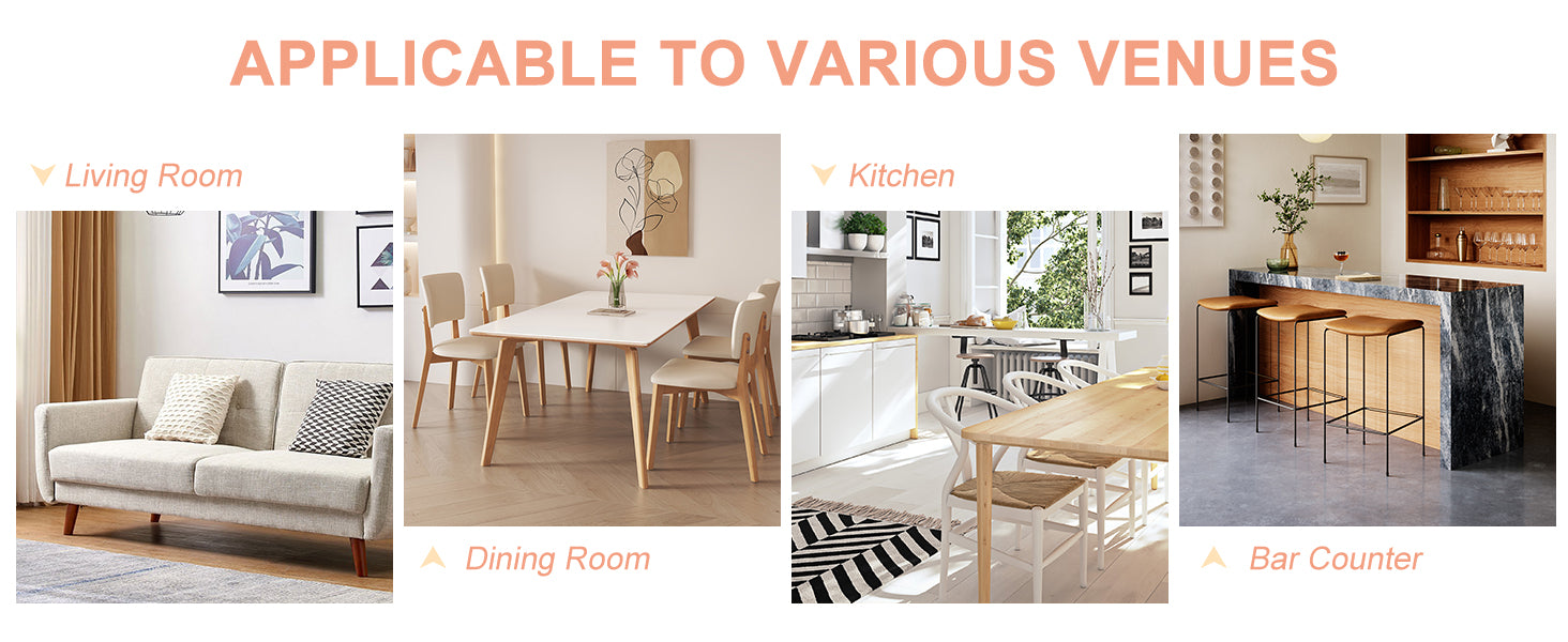 Cream Style Mdf White Dining Table.It Is A Furniture With A Warm And Soft Appearance, Suitable For Creating A Comfortable And Friendly Dining Environment, Suitable For Kitchens, Dining Rooms,Etc. White Mdf