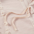 3 Piece Cotton Jacquard Duvet Cover Set Queen Pink Cotton