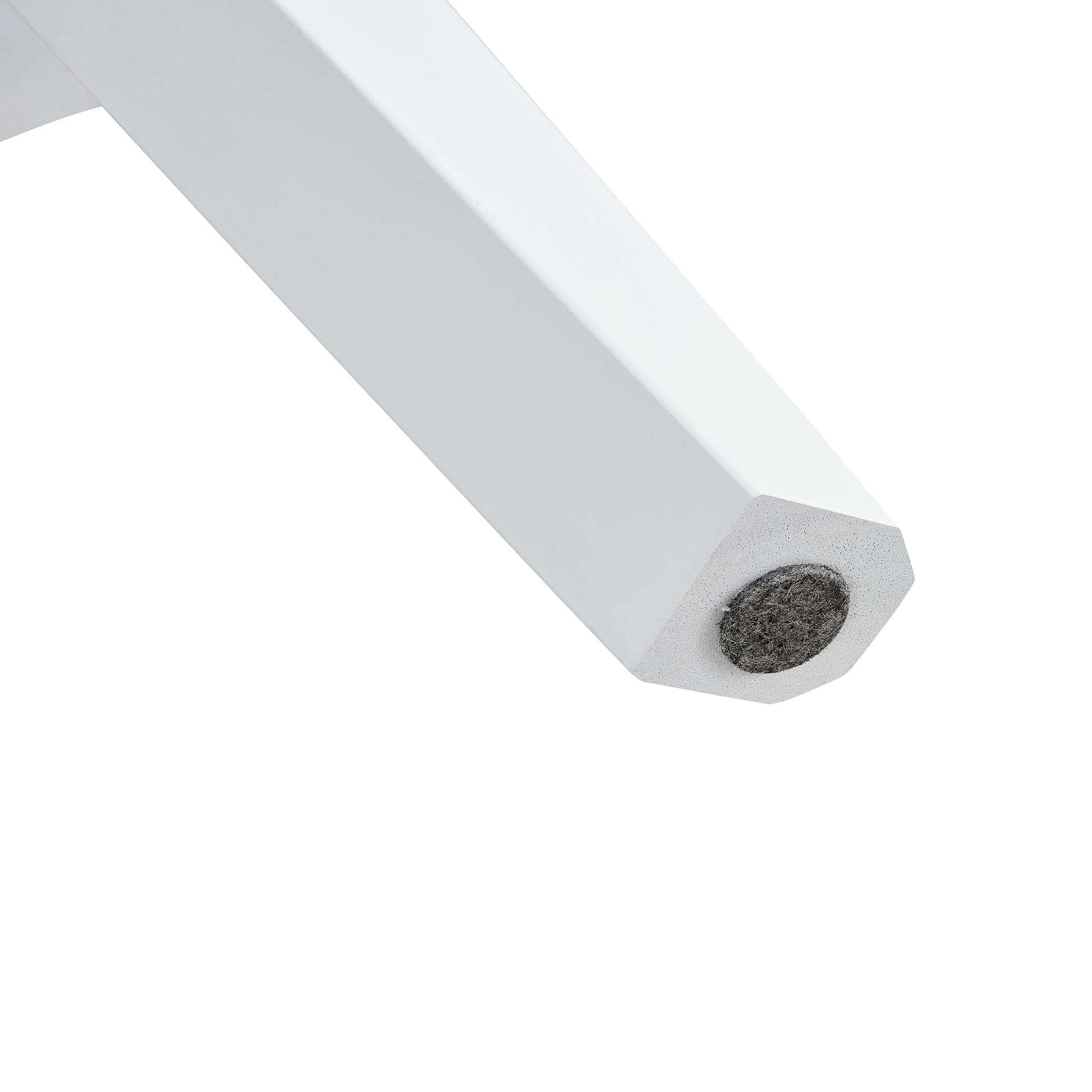 Modern Minimalist White Imitation Marble Tabletop Coffee Table. Solid Wood Spray Painted Desk Legs, Cloud Shape To Give You A Experience, Computer Desk. Suitable For Dining And Living Rooms. White Mdf