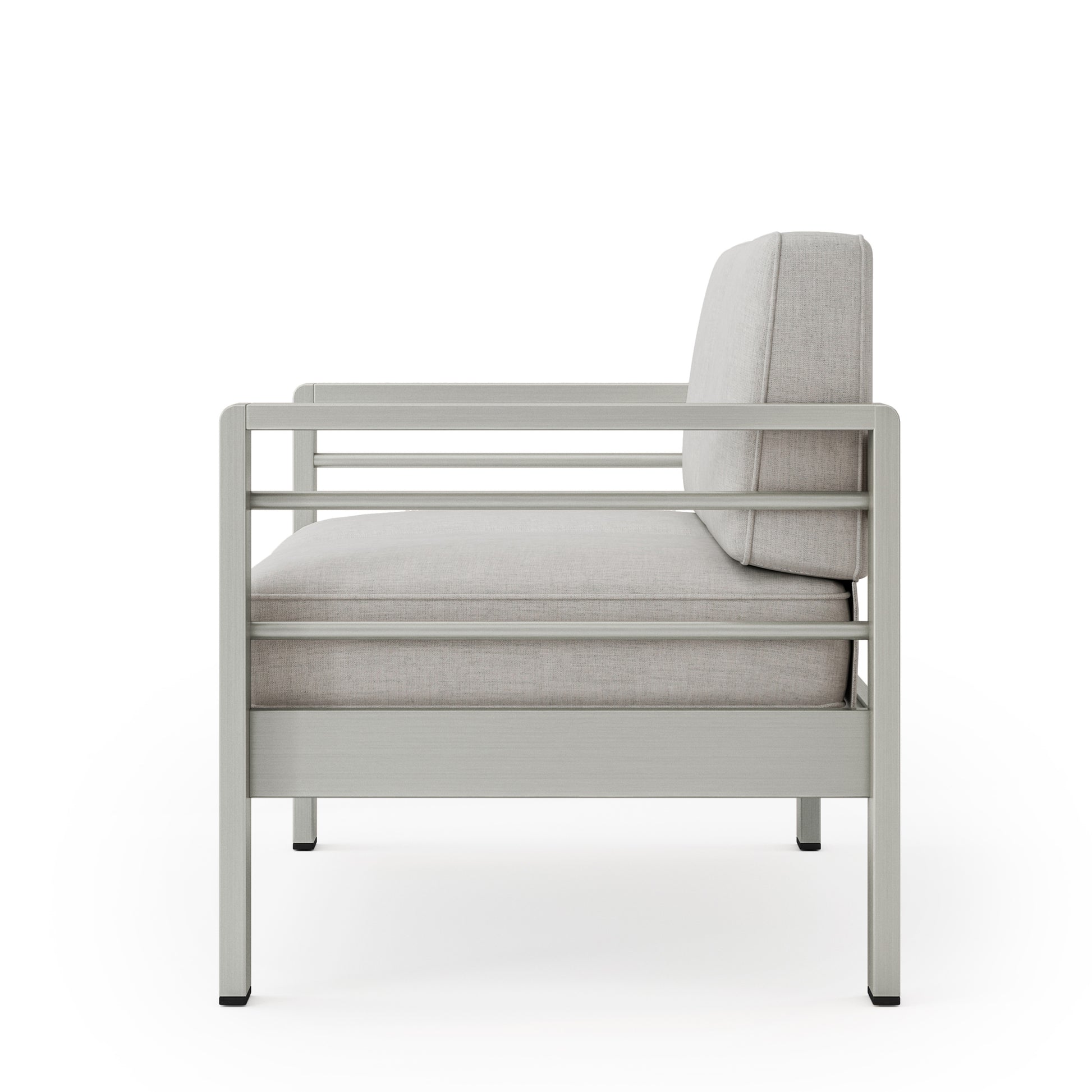 Cape Coral Kd Seat Light Grey Aluminum