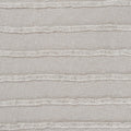 60 Inch Modern Soft Cotton Throw Blanket, Stonewashed Stripe Design, Gray Gray Cotton
