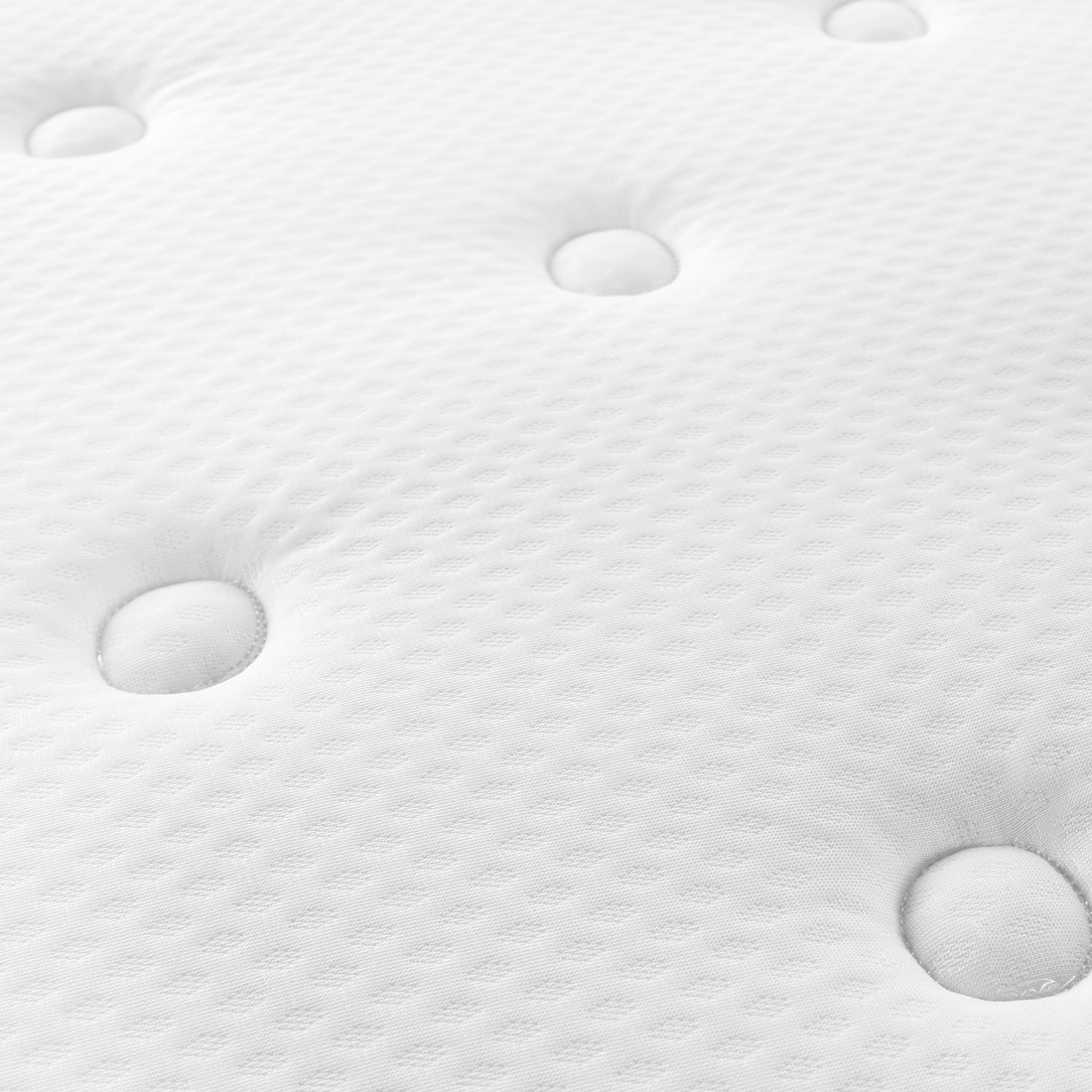 6" Quilted Foam Firm Twin Mattress White Foam Twin