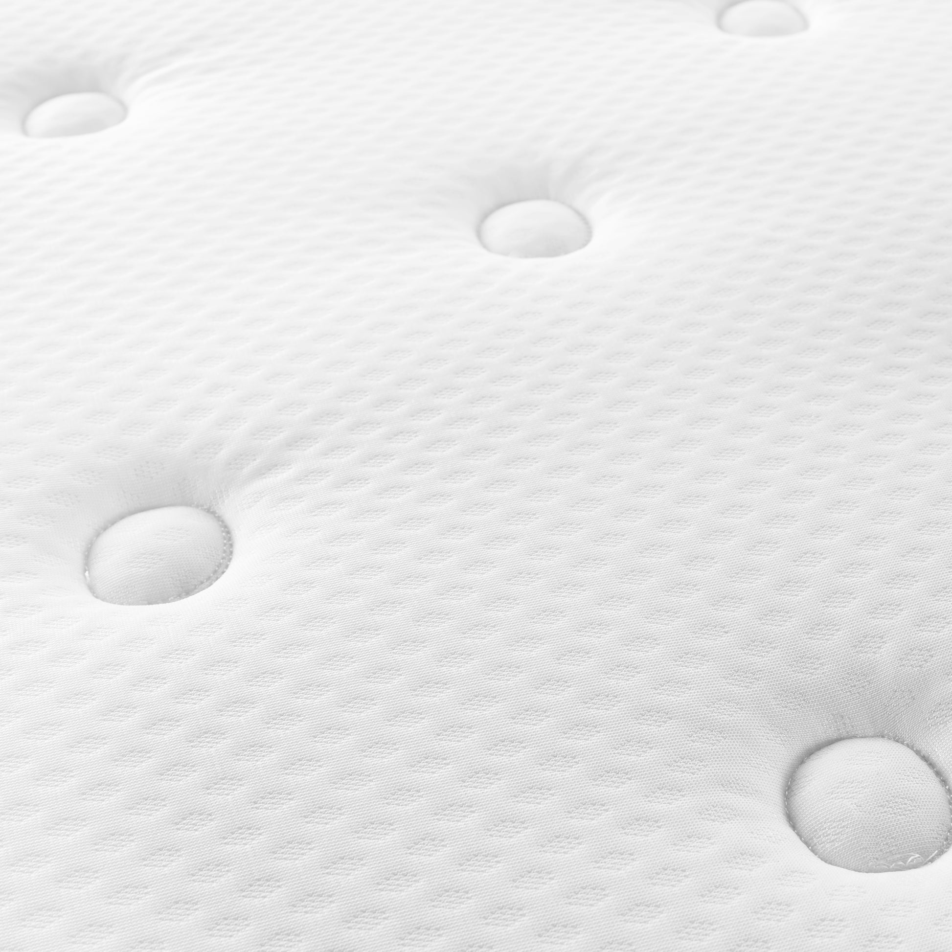 6" Quilted Foam Firm Twin Mattress White Foam Twin