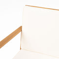 2 Club Chair & Table Brown Wood