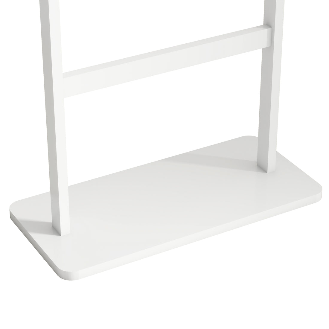 Coat Racks Solid Wood Hanger 23.6* 11*64.1In Solid Environmental Protection Easy To Assemble Beautiful Can Be Placed In The Bedroom Entrance Living Room White White White American Design,Art