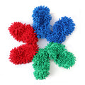 Microfiber Mop Slippers,Mop Slippers For Floor Cleaning,Machine Washable And Reusable,3Pieces,Suitable For Kitchen, Living Room And Other Occasions Blue,Green,Red Microfiber