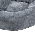 Coolmore Lazy Sofa Durable Comfort Lounger High Back Bean Bag Chair Couch With Three Pillows For Adults And Kids, Indoor & Outdoor, Single Gaming Sofa Chair For Bedroom,Office Gray Chenille Gray Foam Chenille 1 Seat