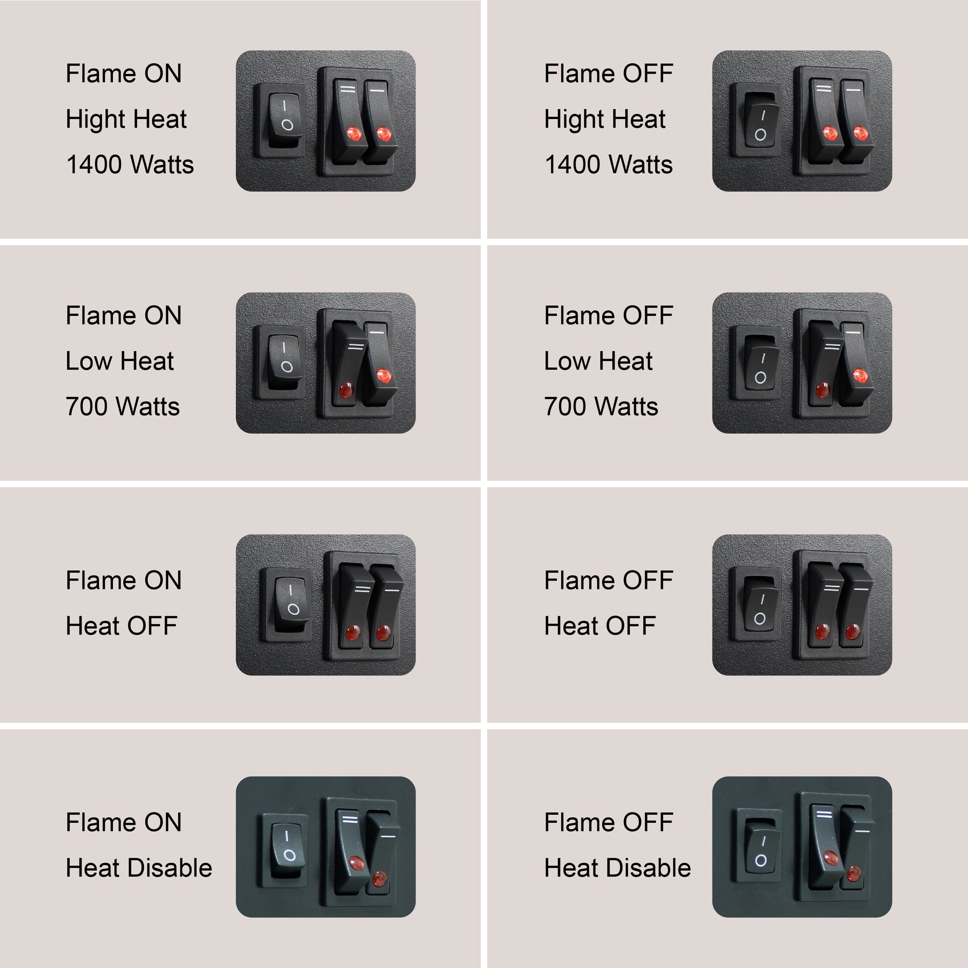 15 Inch Freestanding Electric Fireplace Stove Heater With 3D Flame Effect Powder Coated Electric Yes Antique Black Vent Free No Freestanding Tempered Glass Sheet Metal Electric