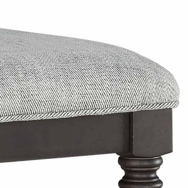 Linnett 6 Piece Dining Set Dark Gray Dark Gray Wood