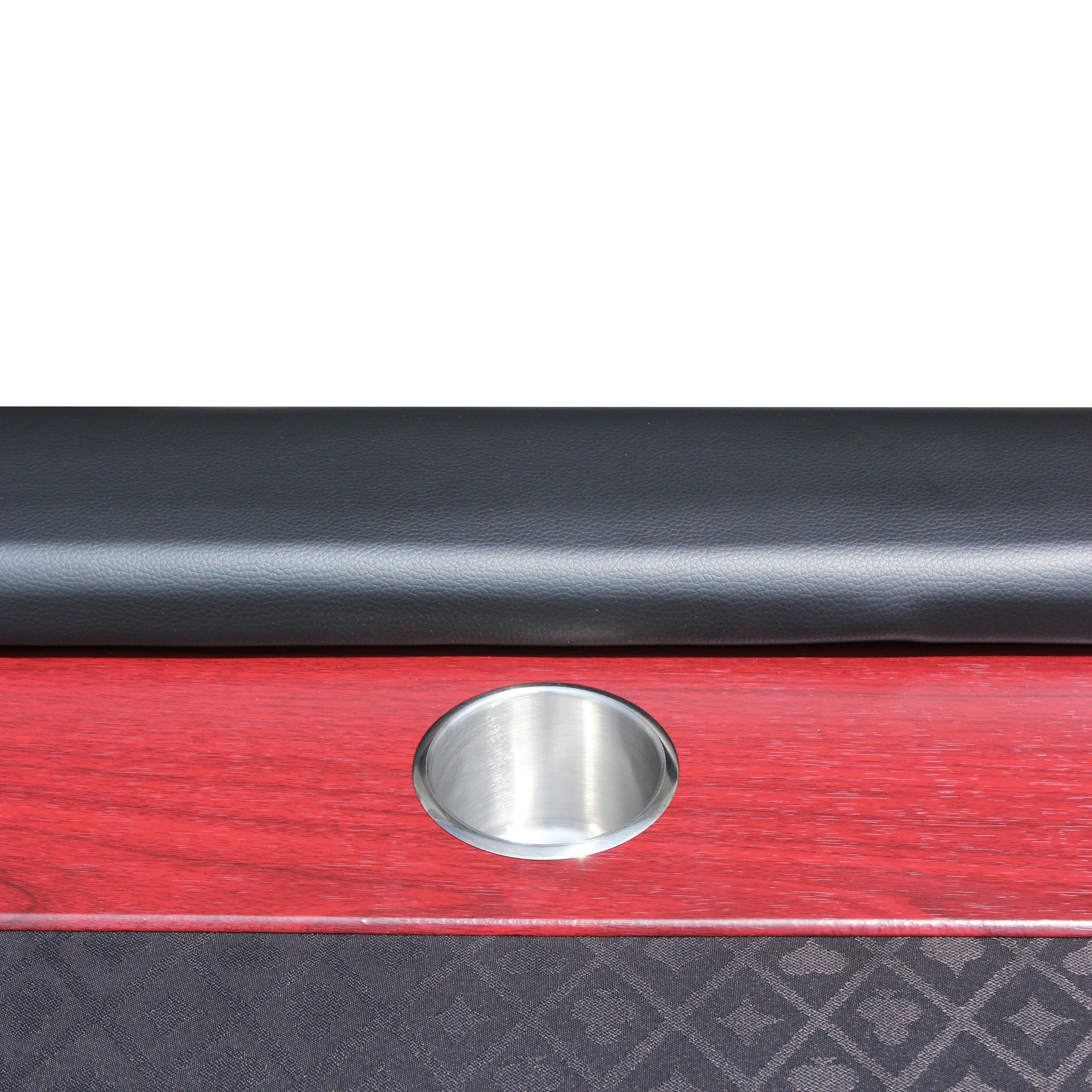 96" Poker Table For 10 Players With Speed Cloth Wooden Texture Racetrack Luna Legs Model 16365 Black Black Primary Living Space Modern Wood