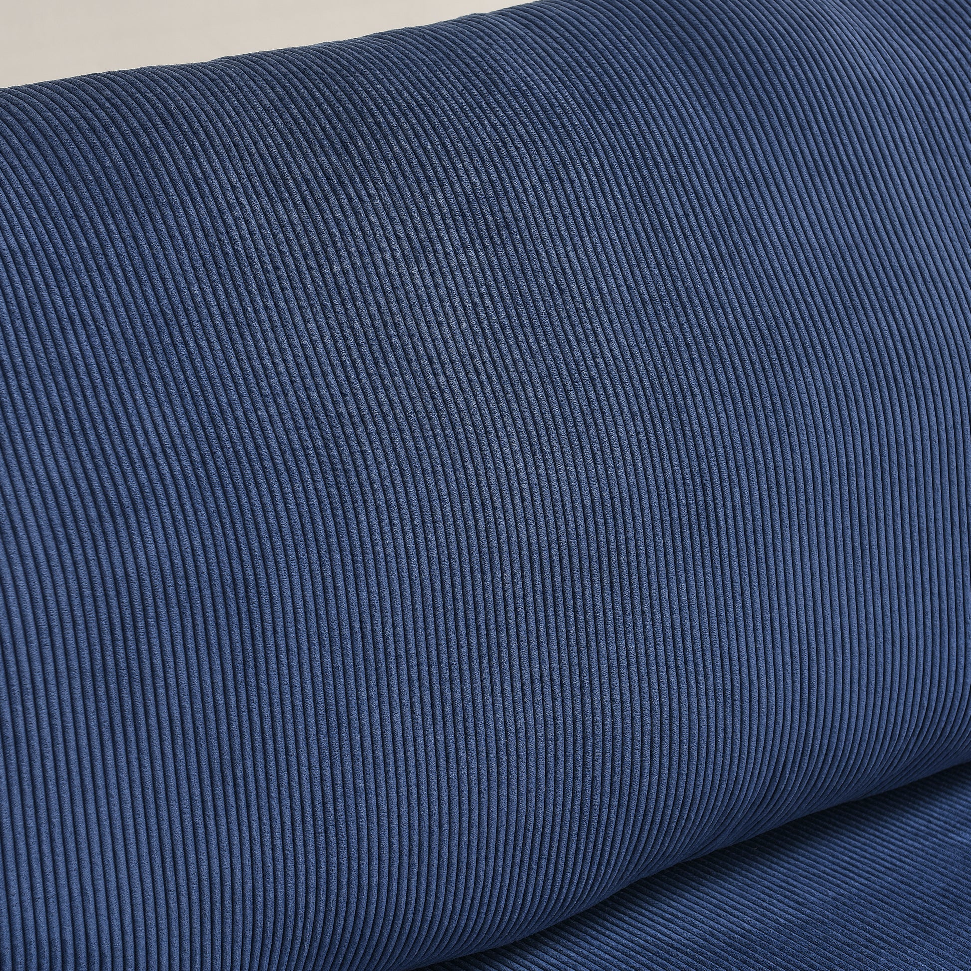 Modular Corduroy Upholstered 3 Seater Sofa Bed With Storage For Home Apartment Office Living Room, Free Combination, L Shapedblue Blue Wood Primary Living Space Medium Soft Pillow Back Eucalyptus Square Arms Foam Corduroy 3 Seat