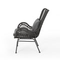 Montana Chair Grey Iron Plastic
