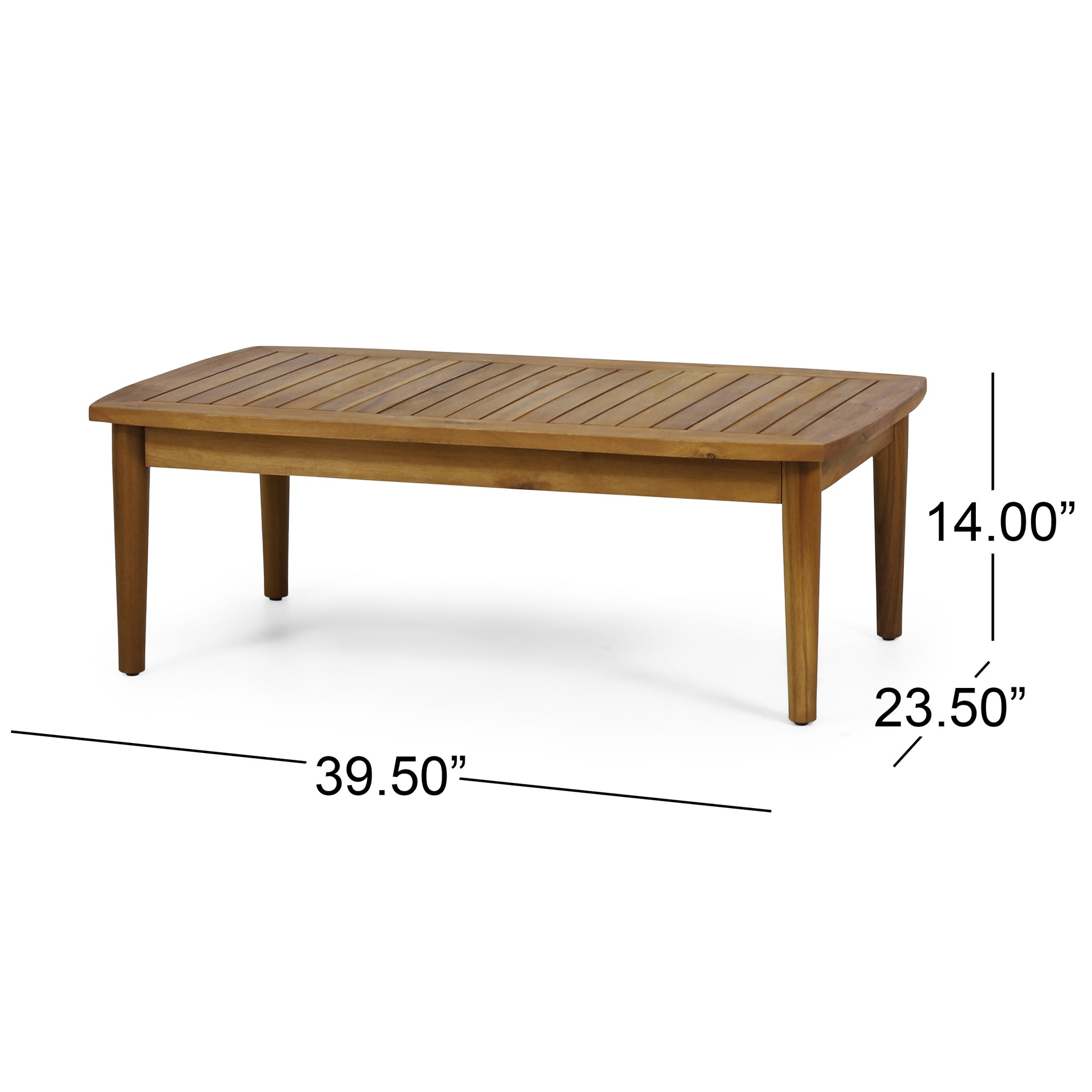 Willowbrook Seat Coffee Table Teak Acacia Wood