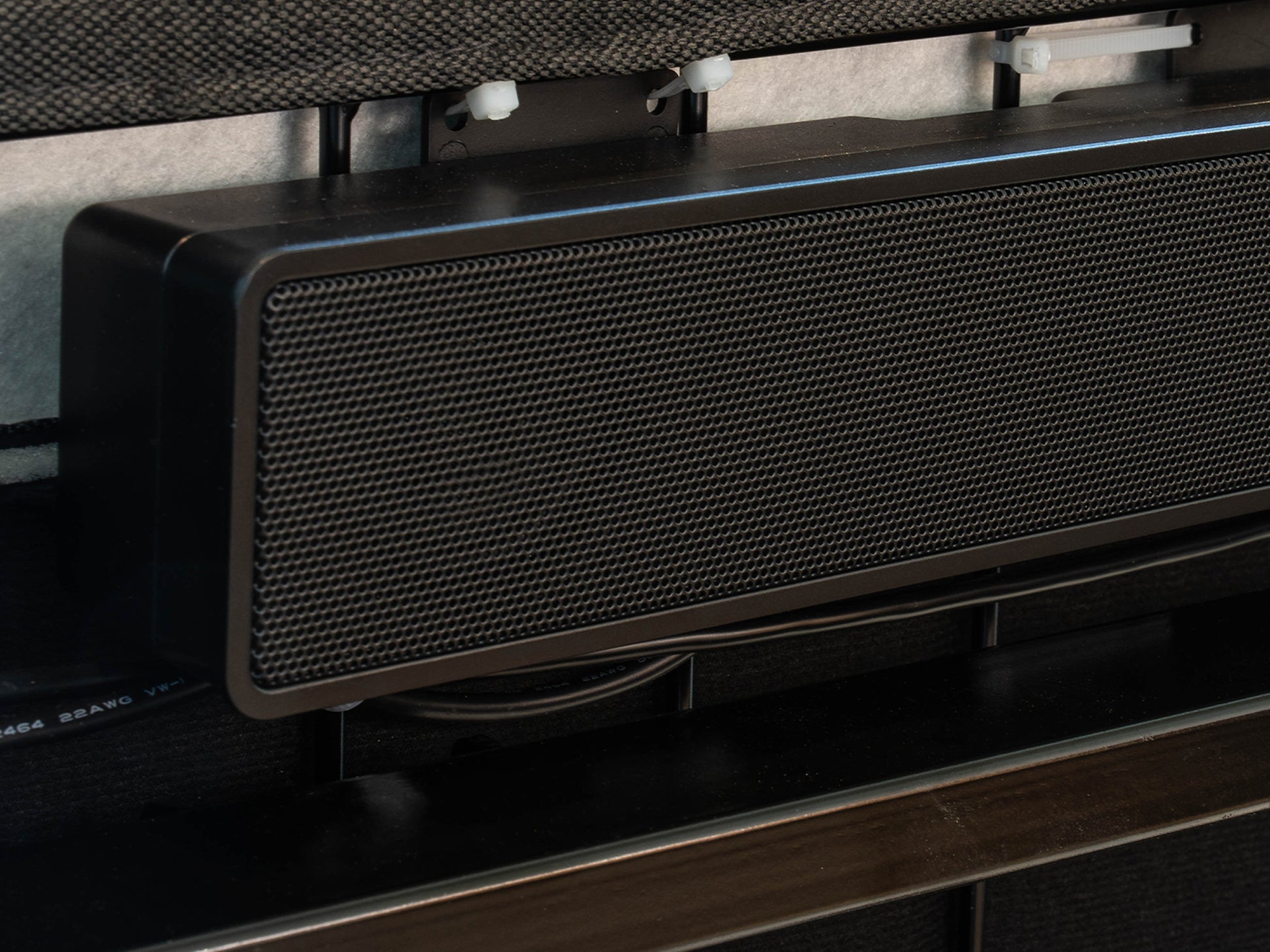 Goodvibesleep Immersive Sound Adjustable Base, Twin Xl Size Twin Xl Gray Metal Waterproof Fabric