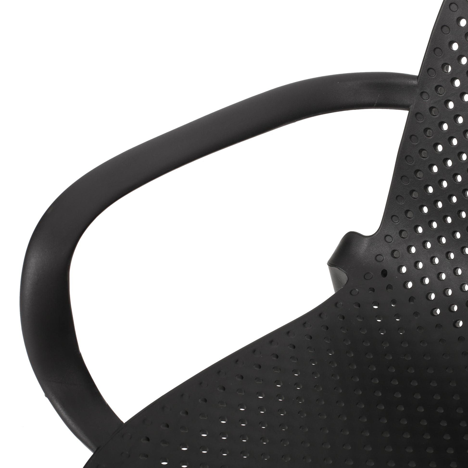 Gardenia Chair Black Polypropylene