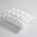 Overfilled Pillow Protector Single Piece Standard Size White Polyester