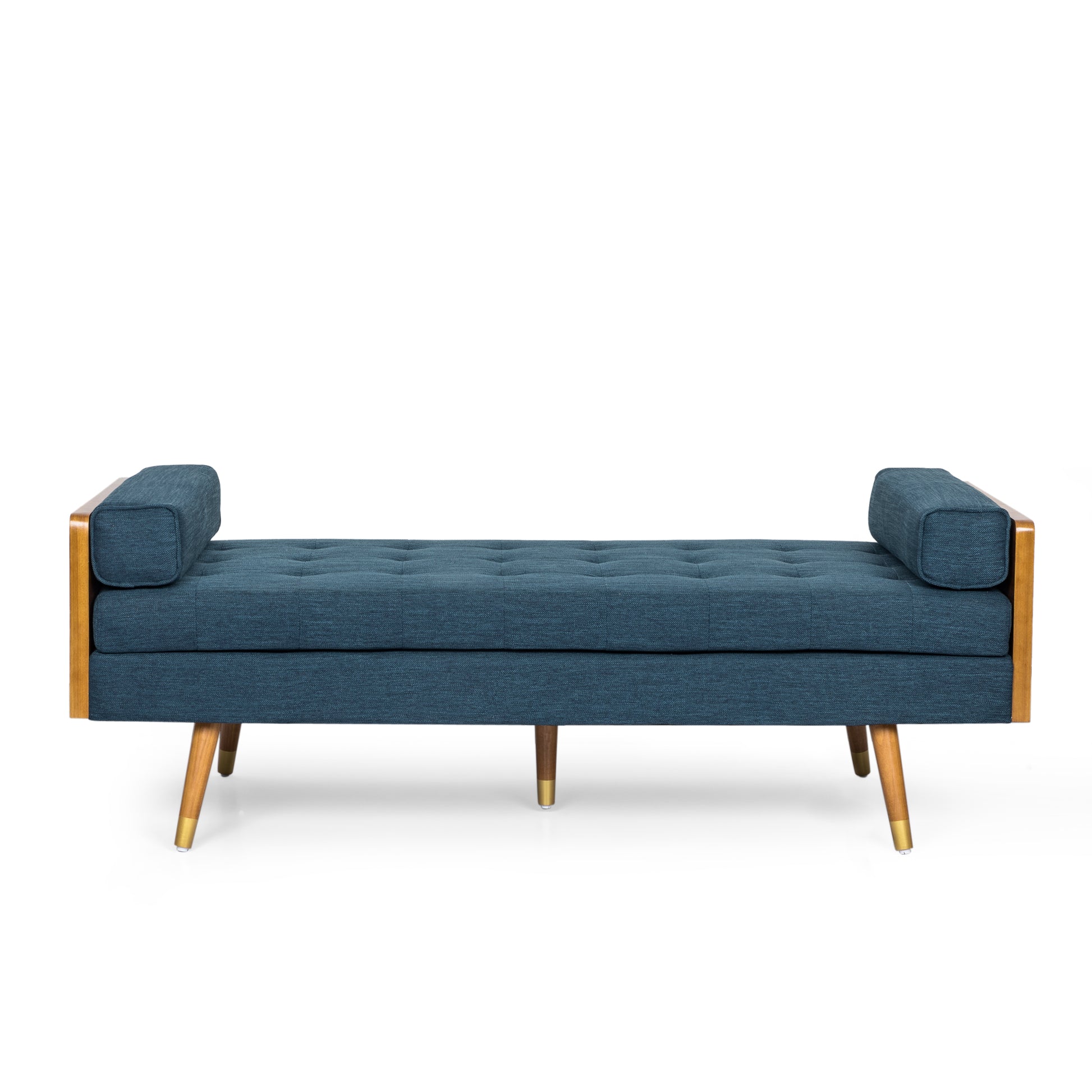 Chaise Lounge Navy Blue Mdf