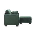 United Modular Sectional Sofa L Shaped Modular Couch With Reversible Chaise Modular Sofa Sectional Couch With Storage Seats Emerald Velvet 2 Seat