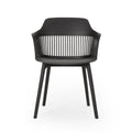Dahlia Chair Black Polypropylene