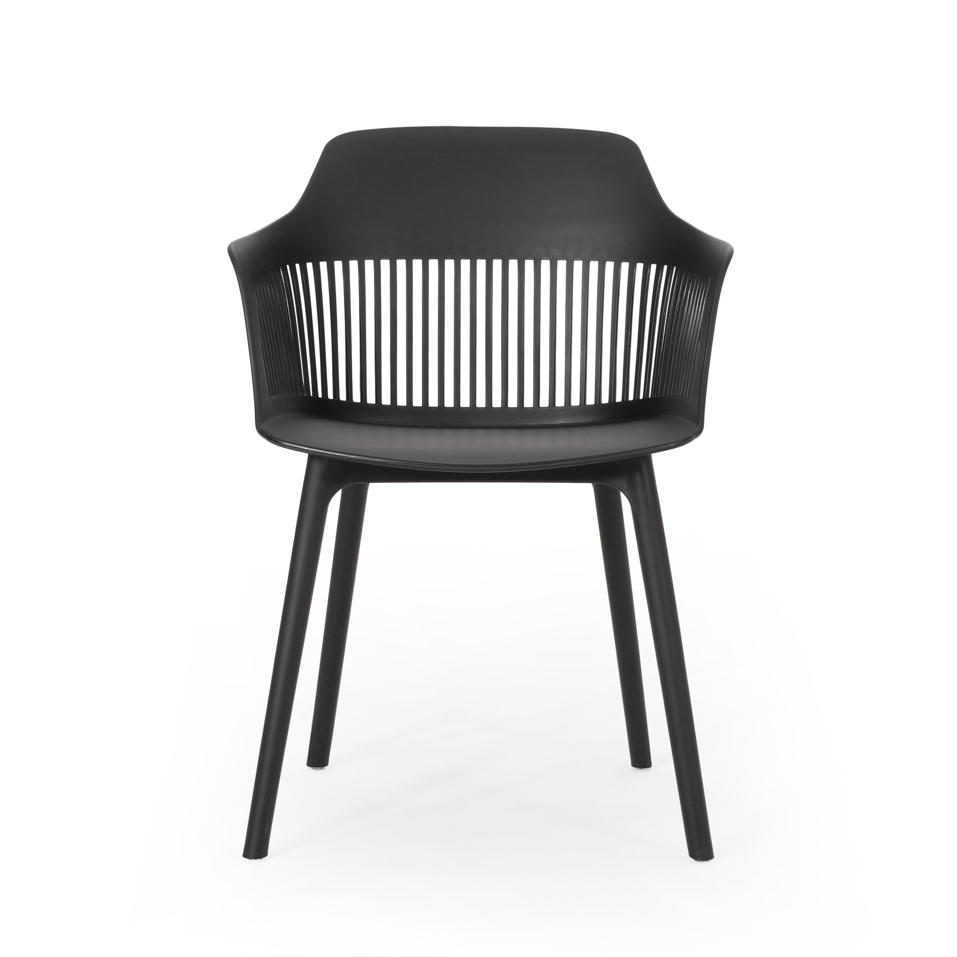 Dahlia Chair Black Polypropylene