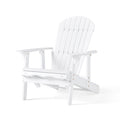 Malibu Reclining Adirondack Chair White Acacia Wood