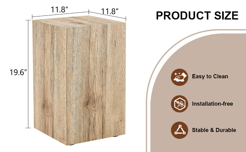 Elevate Your Living Space With This Modern Mdf Coffee Table That Showcases Smooth, Light Wood Color Texture Patterns. It Is Characterized By Stylish Design. Wood Mdf