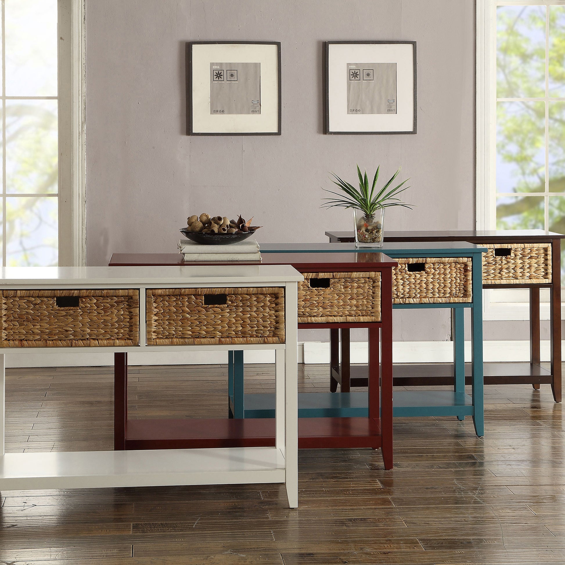 White Console Table With 2 Drawer White White Primary Living Space Traditional Drawers Rectangular Wood