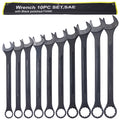 Sae Jumbo Combination Wrench Set Extra Large,10 Pc Sae Black Oxide Jumbo Combo Wrench Set 1 5 16