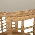 Tatiana Side Table Light Brown Rattan
