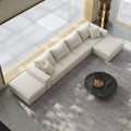 Oversized Sponge Cloud Sofa,Modern Upholstered Sectional Sofa Couch Set,Modular 162