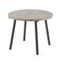 Table Leg Only Grey Round Dining Table Stone Gray Mdf