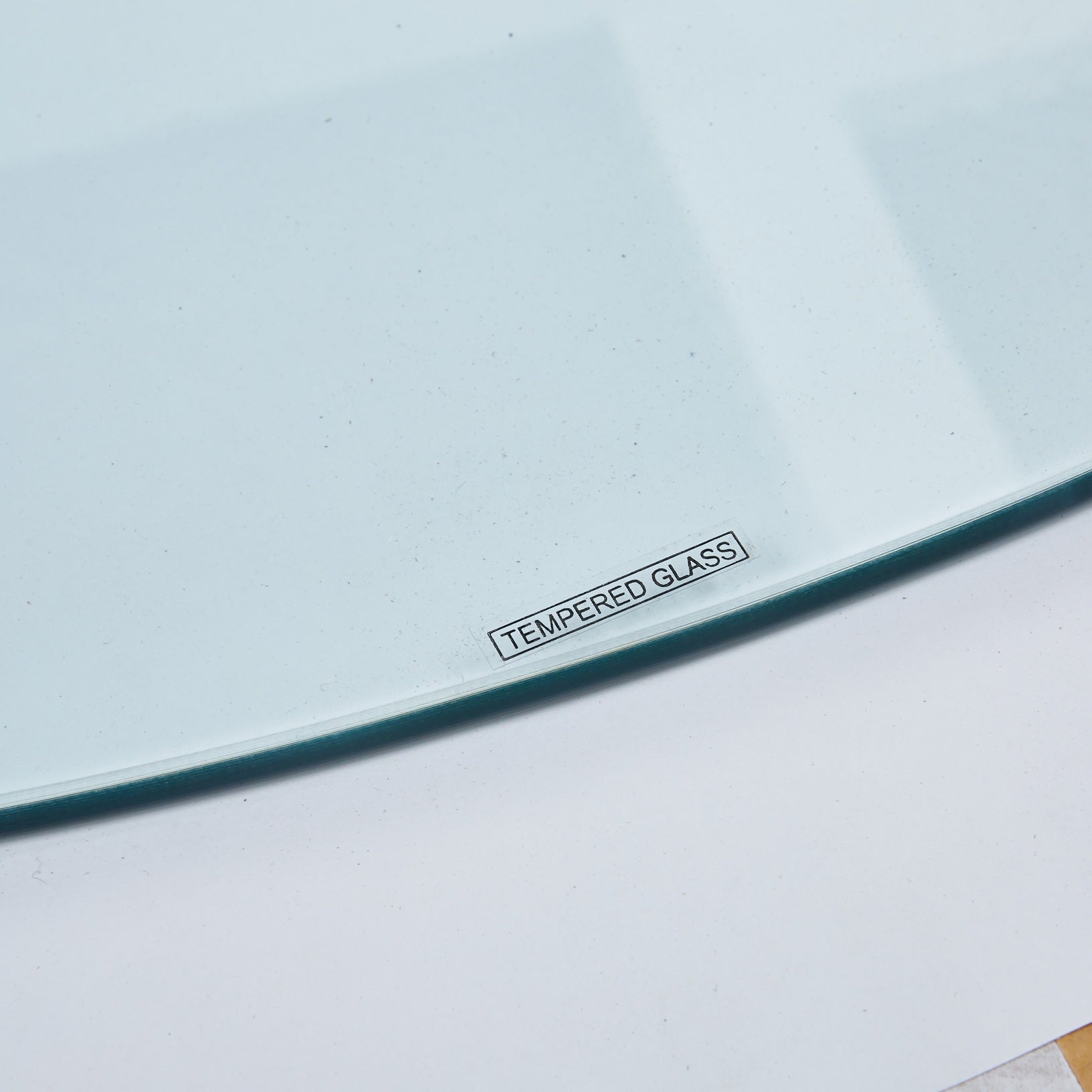 Tempered Clear Glass Top,50Cm Clear Glass