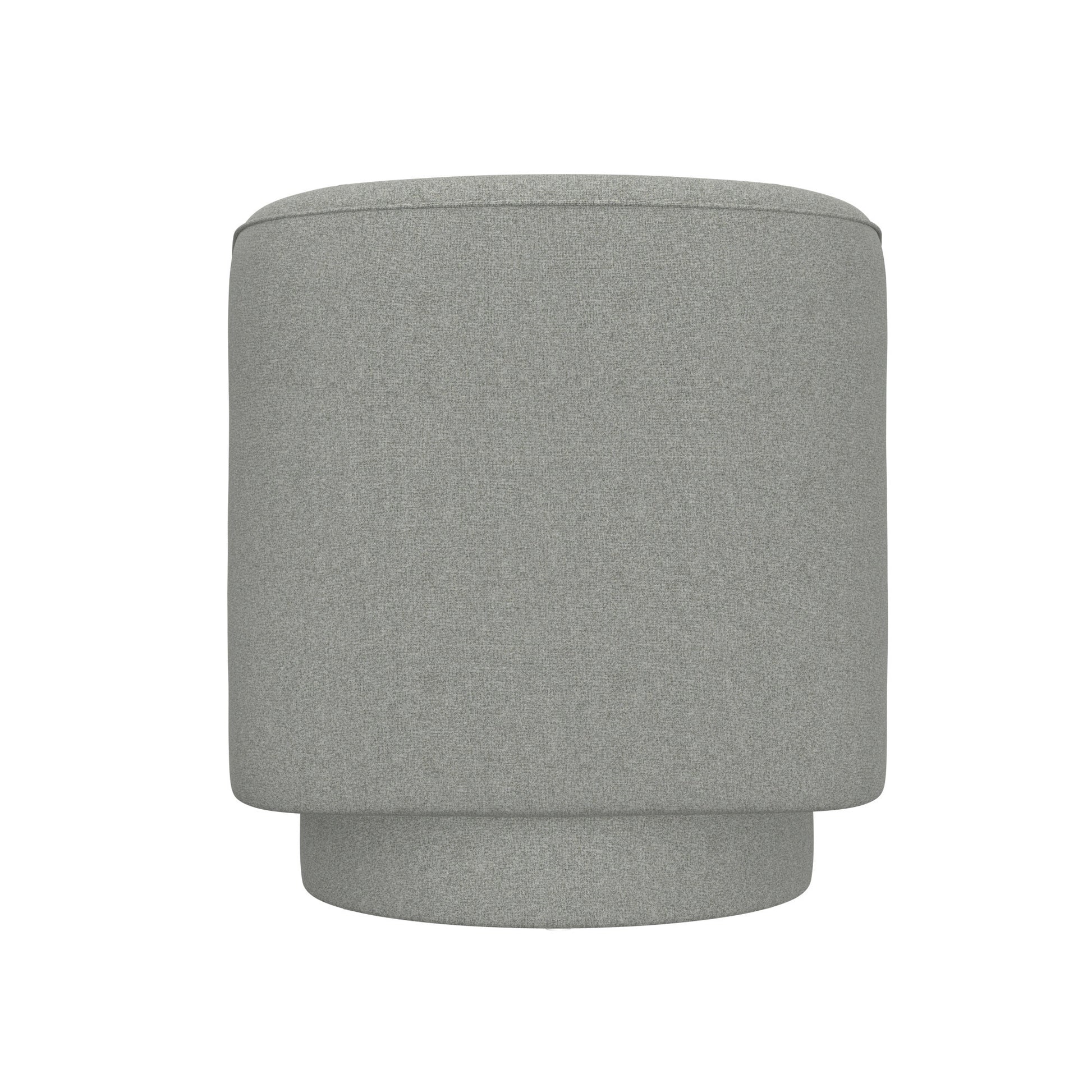 Bralin Gray Swivel Accent Chair Gray Foam Engineered Wood