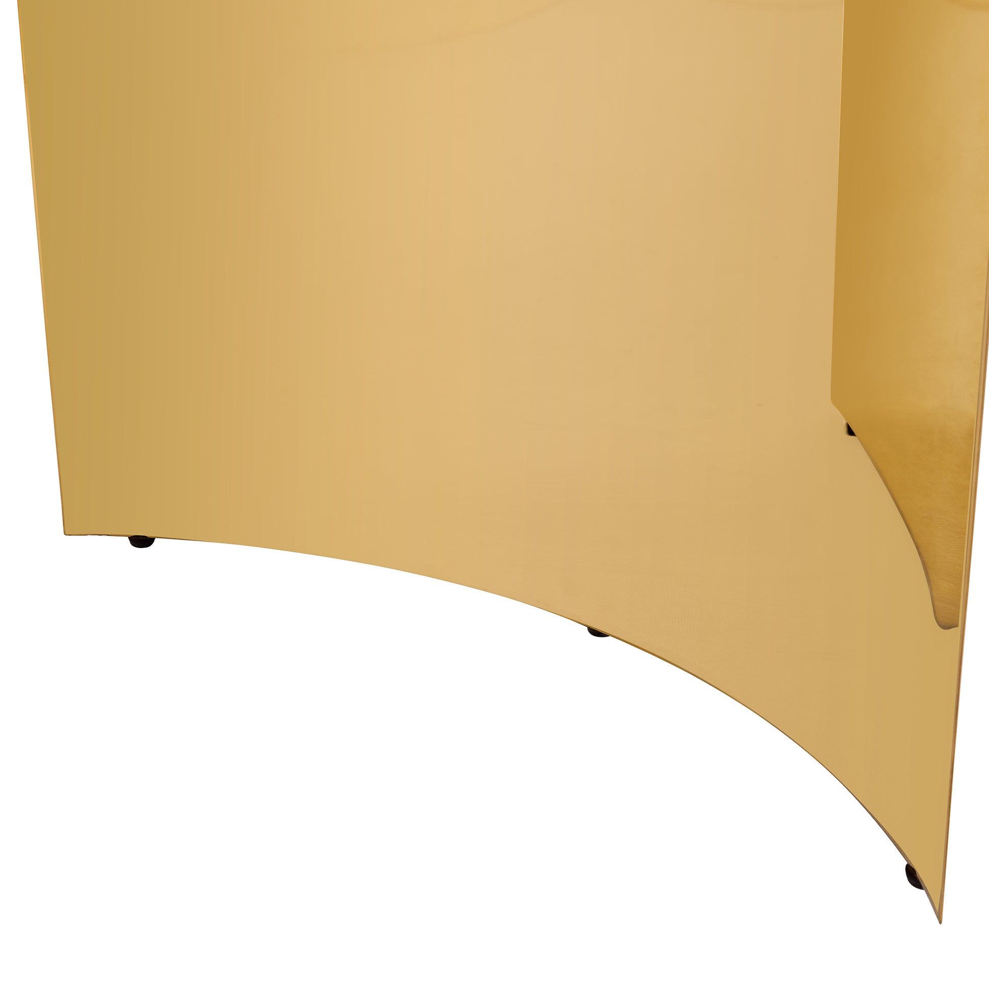 Table And Chair Set.The Table Has A Glass Top With Imitation Marble Pattern Stickers And Stainless Steel Golden Legs. Paried With Chairs With Pu Artificial Leather Backrest Cushions And Black Legs. Black Gold Seats 8 Glass Metal