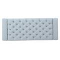 Guernsey Ottoman Blue Fabric
