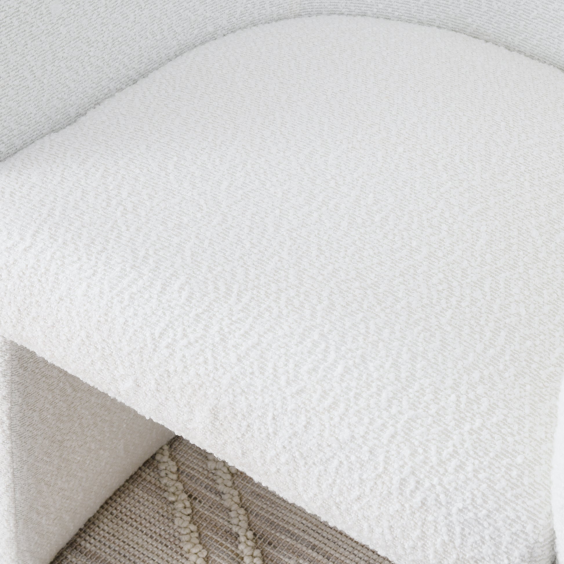 Modern Style Simple And Elegant Chair, White Leisure Chair, Suitable For Dining Bedroom Living Room Reception Desk Assembly Required White White Foam