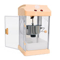 4Oz Tabletop Popcorn Machine Popcorn Popper Machine Pop Corn Machine Popcorn Maker With Stainless Steel Kettle, Measuring Tool And Popcorn Scoop For Home, Family, Movie Night Orange Orange Plastic