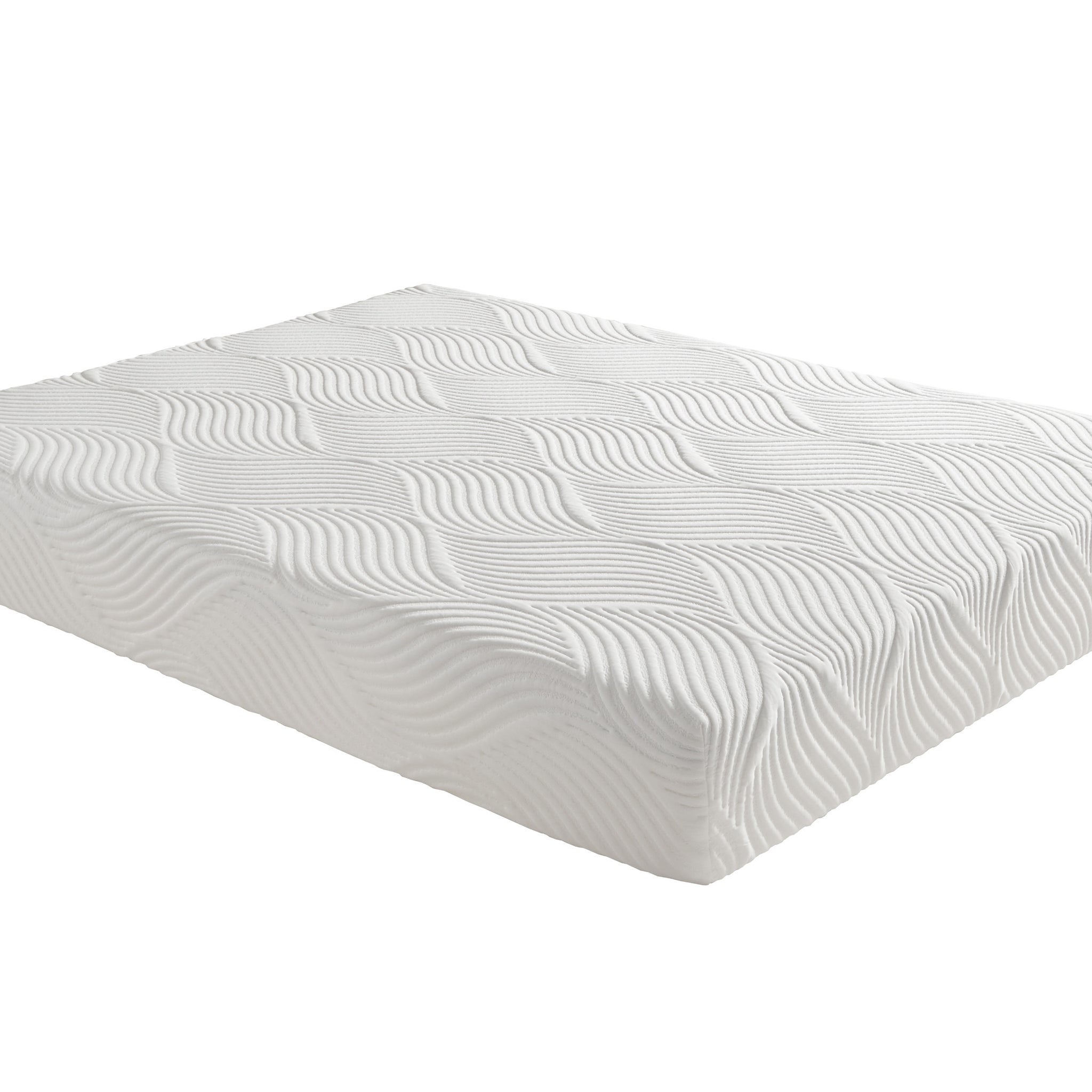 10 Inch Full Size Bed Mattress Gel Infused Memory Foam Mattress, Firm, White, Mattress In A Box White Bedroom Foam Full