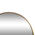 Length Mirror Antique Brass Mdf