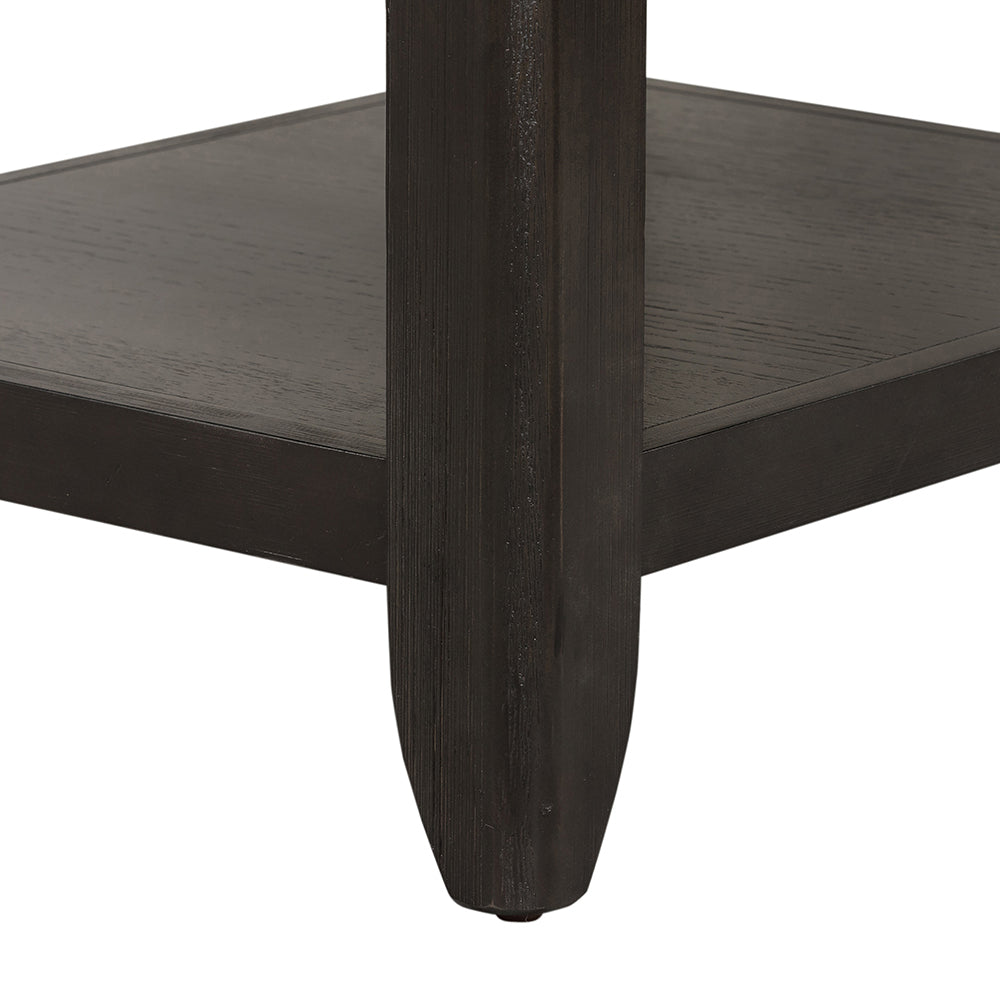 24X20X25" End Table Brown Mdf