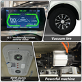 All Weather Protection: Fully Enclosed Design For Safer Travels White Silver Abs Pc