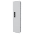 Fingerprint Touch Panel In Wall Safe,Hidden Wall Safe For Rifles And Pistols With Adjustable Shelves,Assembled Storege Safe For Firearm And Valuables White Fingerprint White Steel