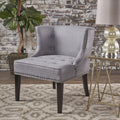 Occassional Chair Grey Fabric