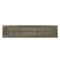 Jane Industrial Wood And Metal Bench Grey Metal & Wood