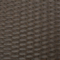 Puerta 4Pc Set Brown Rattan Waterproof Fabric