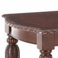 Antoinette End Table Brown Brown Wood